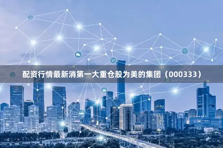 配资行情最新消第一大重仓股为美的集团（000333）